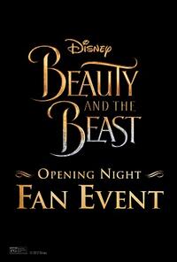 Beauty and the Beast Opening Night Fan Event